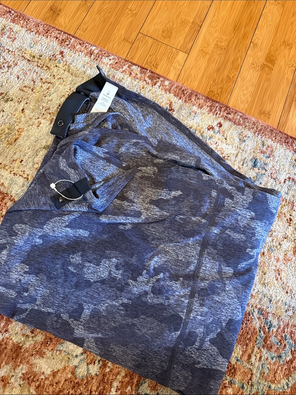 Camo Heather blue/gray Athletic scarf